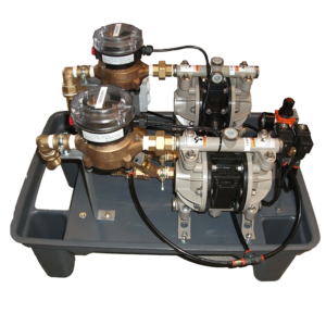 Volumetric additive dosing units