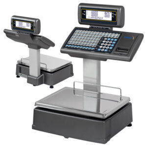 Scales with ticket/label printer